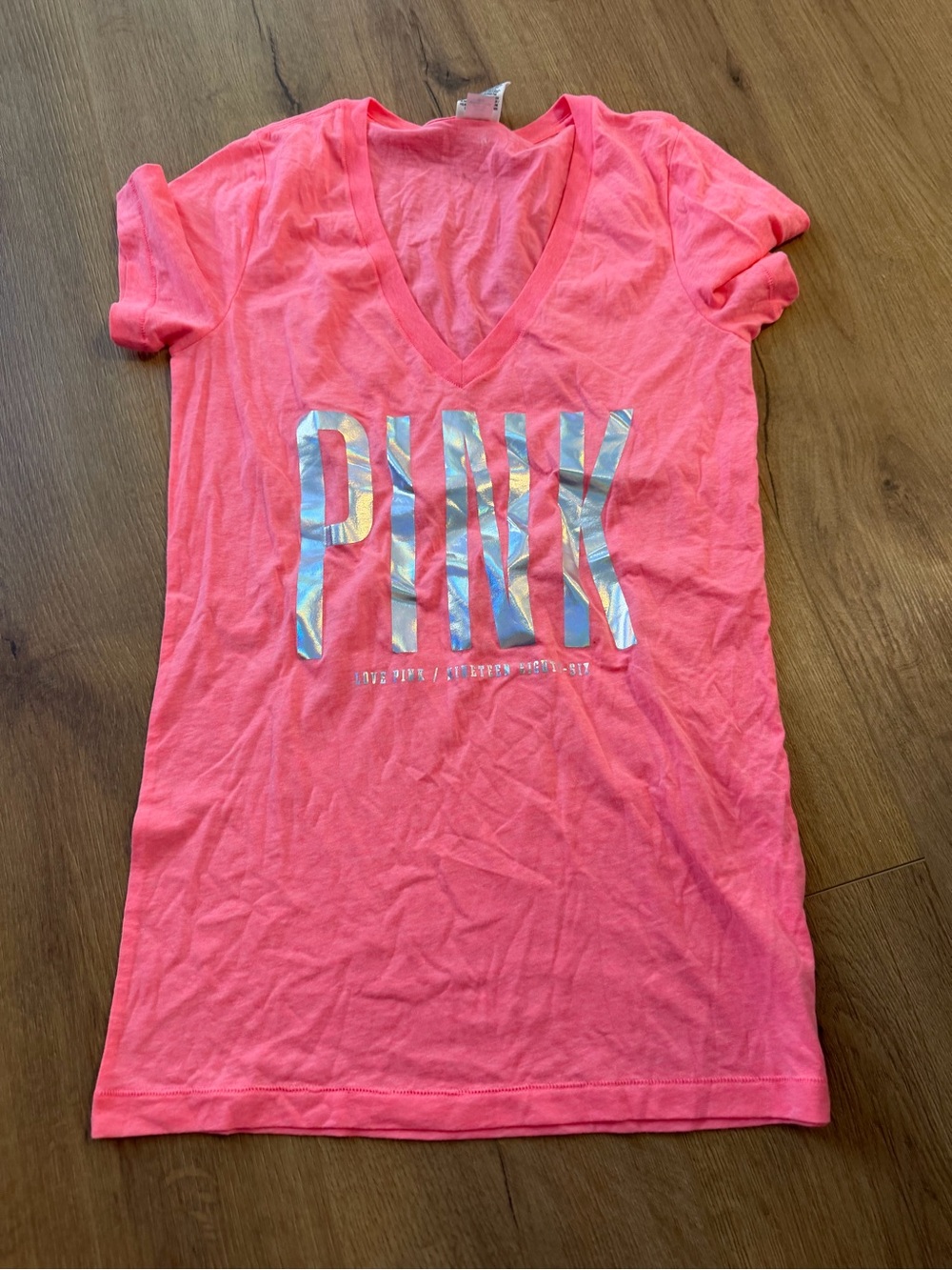 PINK Victoria's Secret Pink V-Neck Tee